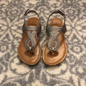 Pewter Sandals